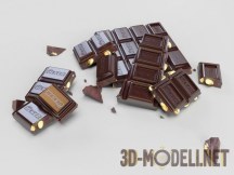 3d-модель Плитка шоколада ULKER