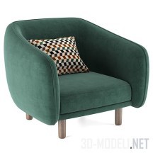 3d-модель Мягкое кресло Corens