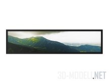 3d-модель Картина с горами