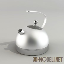 3d-модель Алюминиевый чайник