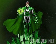 3d-модель Персонаж Green Lantern
