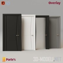 3d-модель Двери Overlay от Portes