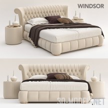 3d-модель Кровать Windsor с тумбами