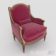 Кресло MG 3141, в стиле Louis XVI