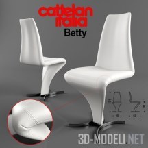 3d-модель Cтул Betty от Cattelan Italia
