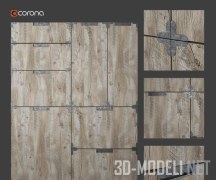 3d-модель Фасад для мебели в стиле ретро