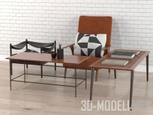 Набор мебели – столы и кресла