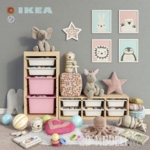 Мебель OSM от IKEA и декор с игрушками