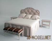 3d-модель Классическая кровать SAVIO FIRMINO 1994b