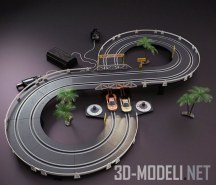 3d-модель Игрушка «Turbo Racing»