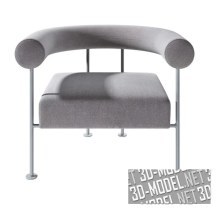 3d-модель Кресло и диван Qua-ndo от Midj