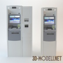 3d-модель Современный банкомат