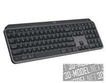 3d-модель Клавиатура Mx Keys от Logitech