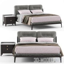 3d-модель Кровать Settanta Dall & Agnese