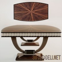 3d-модель Роскошный стол в стиле арт-деко