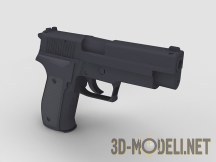 3d-модель Пистолет SIG-Sauer P226