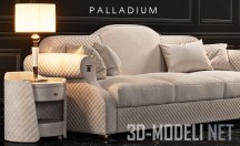 3d-модель Диван с тумбами Palladium от Estetica