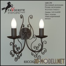Бра «Riccio» 1400-2W от Favourite