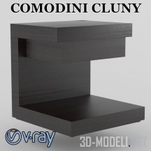 3d-модель Тумбочка Comodini cluny