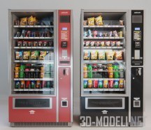 3d-модель Автомат Unicum Foodbox