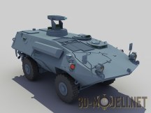 3d-модель Бронемашина MOWAG Piranha
