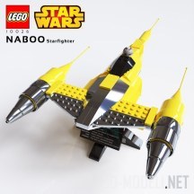 Игрушка LEGO SW Naboo Starfighter