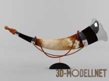 3d-модель Античный рог