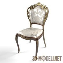 3d-модель Барочный классический стул