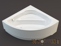3d-модель Отдельностоящая ванна Teuco Aveness HF04-F04