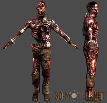 3d-модель Изуродованный труп из «Dead Space 3»