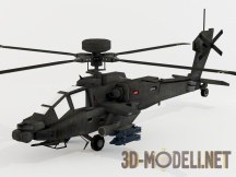 3d-модель AH-64 Apache из America's Army 3