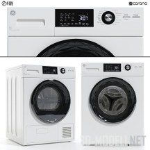 3d-модель Сушильная и стиральная машины GE Appliances