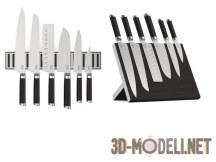 Набор кухонных ножей из шести предметов в двух вариантах