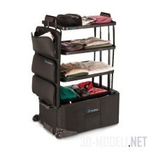 ShelfPack - чемодан с переносным шкафом