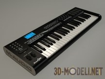 3d-модель MIDI-клавиатура Axiom 49 от M-audio