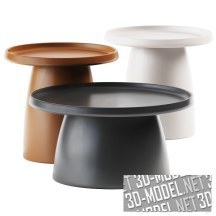 Три кофейных столика Mushroom Nordic от ArtissIn