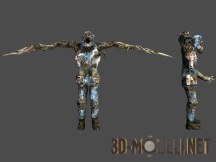 3d-модель Монстр «Slasher frozen» из «Dead Space 3»