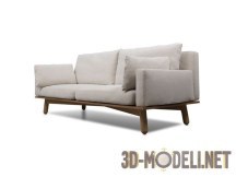 3d-модель Трехместный диван Pufetto «Niccolo»