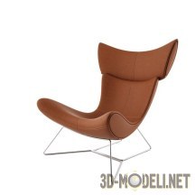 Кресло в карамельной коже «Imola» от BoConcept