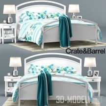 Кровать Arch White от Crate&Barrel