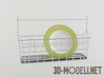 3d-модель Сквозная сушка для посуды
