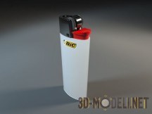 3d-модель Газовая зажигалка «Bic»