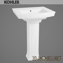 3d-модель Классический умывальник Archer (KOHLER)