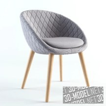 3d-модель Стул Moooi Love от Marcel Wanders