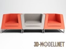 3d-модель Модульный диван Ding Dong Ding