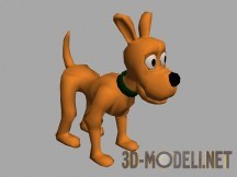 3d-модель Мультяшная собачка
