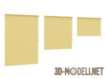 3d-модель Желтые жалюзи