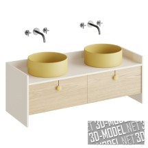3d-модель Мебель и раковины SWING