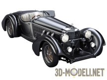 Ретро-автомобиль Mercedes-Benz SS Roadster 1930