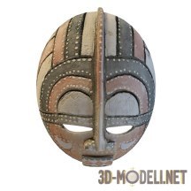 3d-модель Глиняная маска